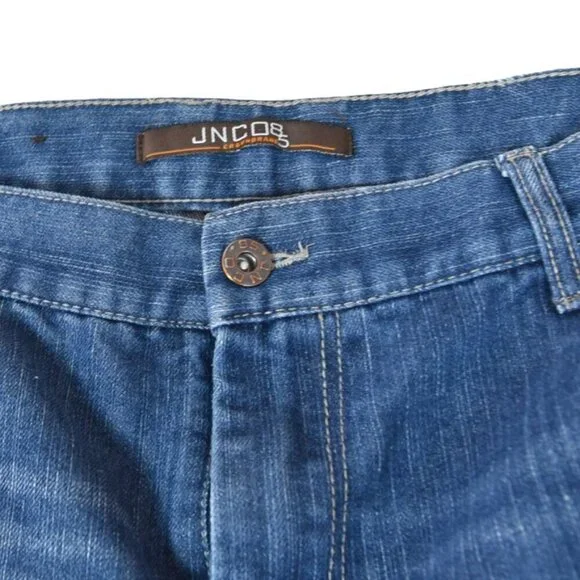 JNCO 85 Jeans Mens 40x30 Straight Crown Brand 30x28 Shorter Actual *Hemmed*